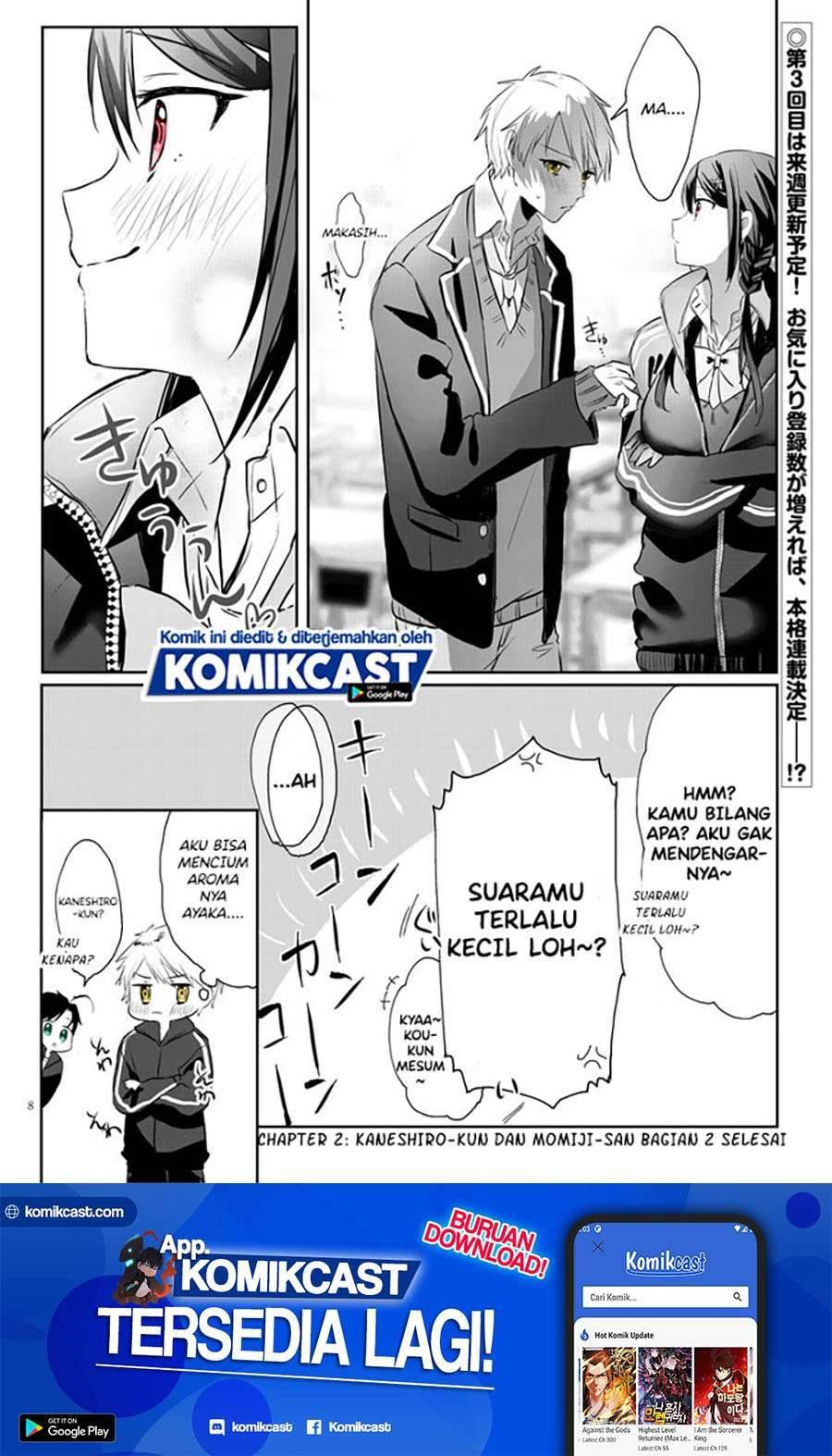 Baca Kokoro Irozuku Koi ga Shitai Chapter 2  - GudangKomik