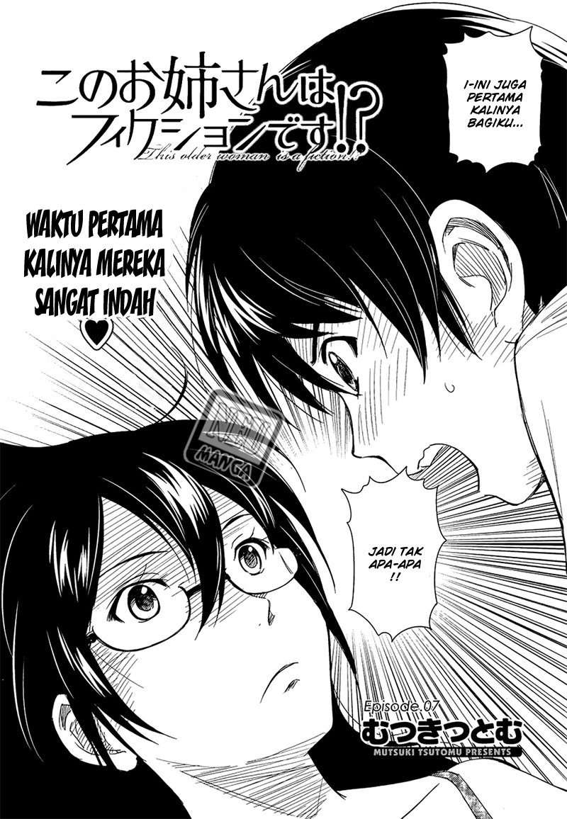 Baca Kono Oneesan wa Fiction desu!? Chapter 7  - GudangKomik