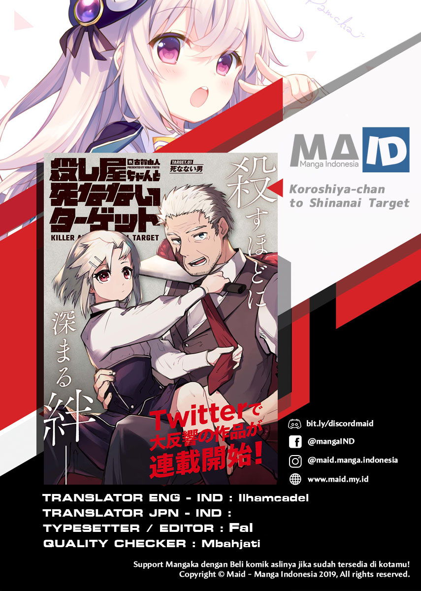 Baca Koroshiya-chan to Shinanai Target Chapter 1.2  - GudangKomik