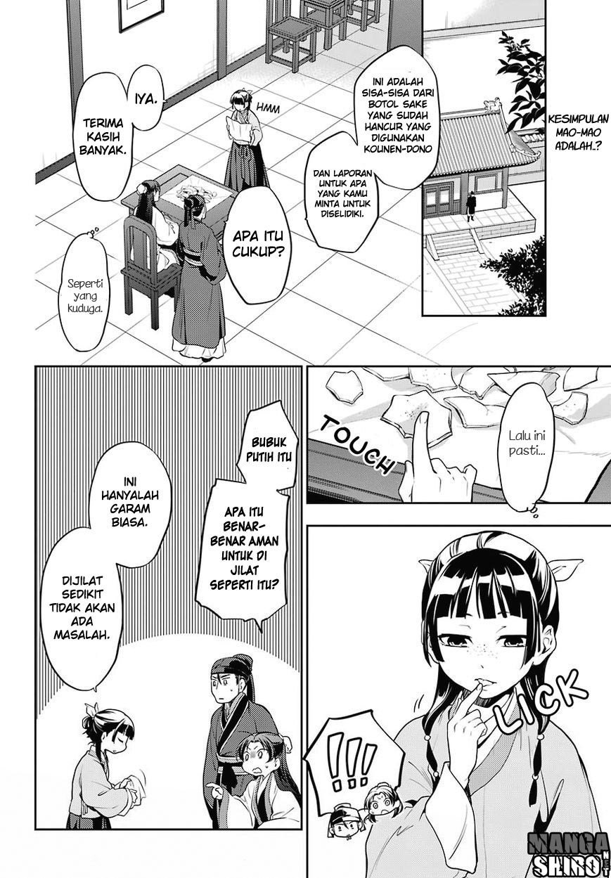 Baca Kusuriya no Hitorigoto Chapter 14  - GudangKomik