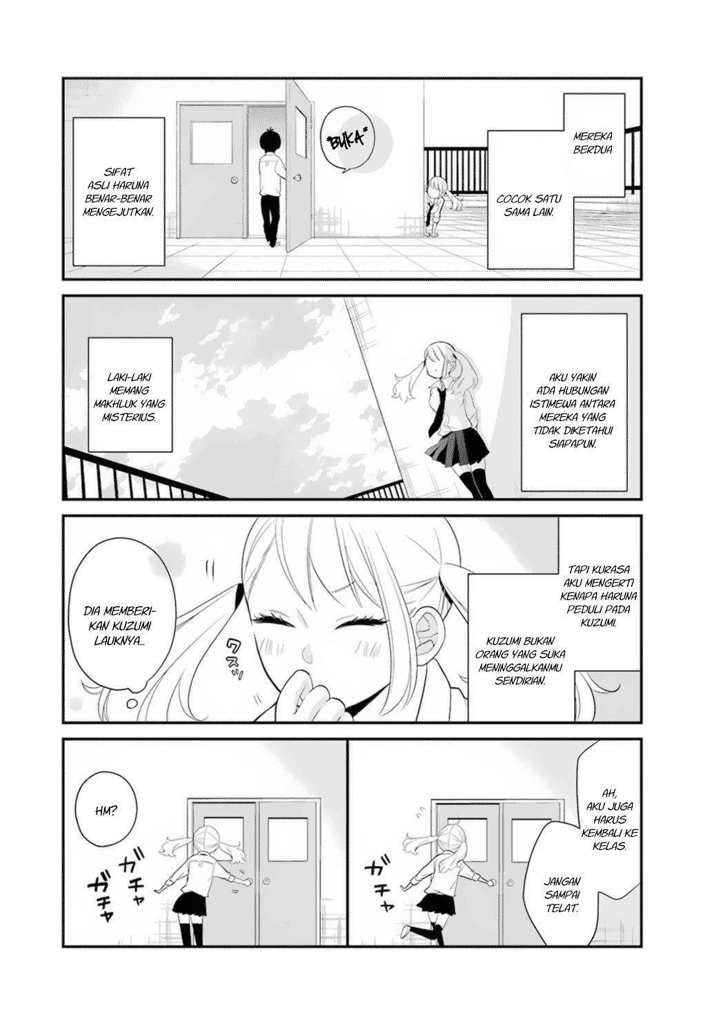 Baca Kuzumi-kun, Kuuki Yometemasu ka? Chapter 0.9  - GudangKomik