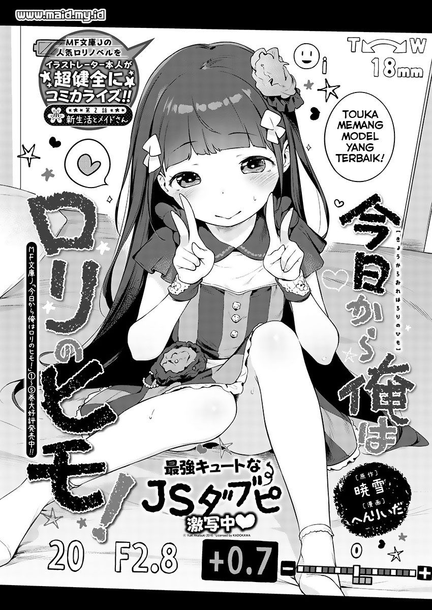 Baca Kyou kara Ore wa Loli no Himo! Chapter 2  - GudangKomik