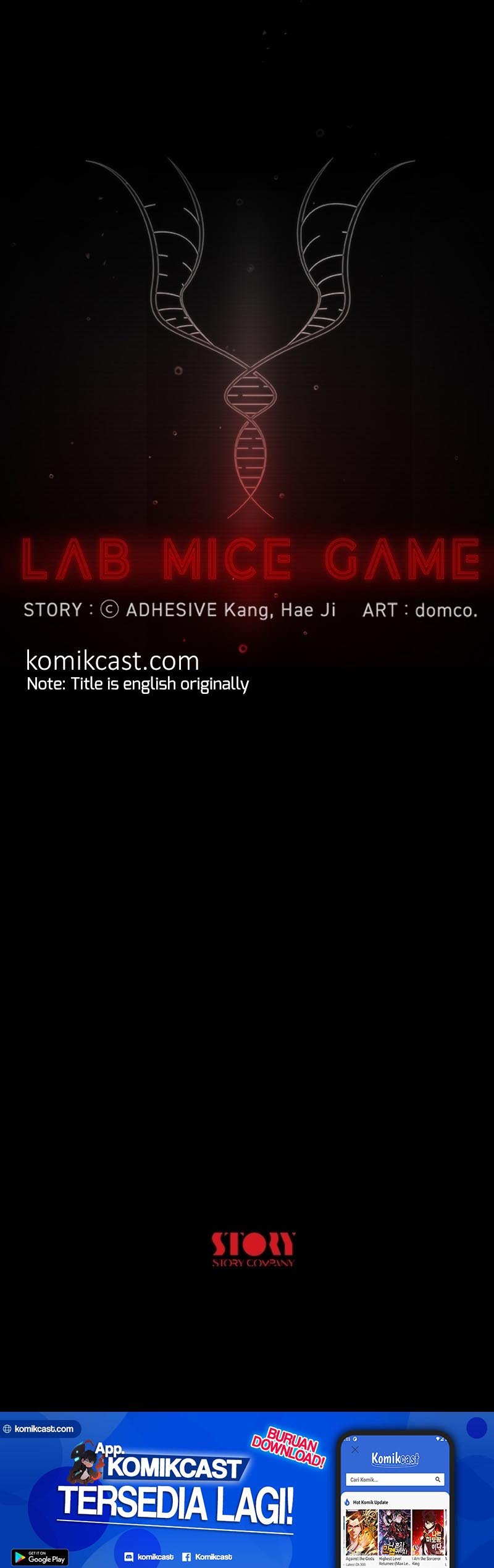 Baca Lab Mice Game Chapter 1  - GudangKomik