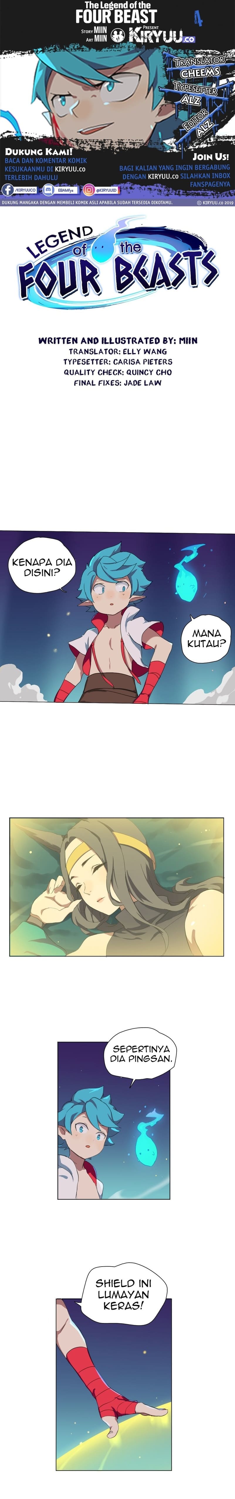 Baca Legend of the Four Beast Chapter 4  - GudangKomik