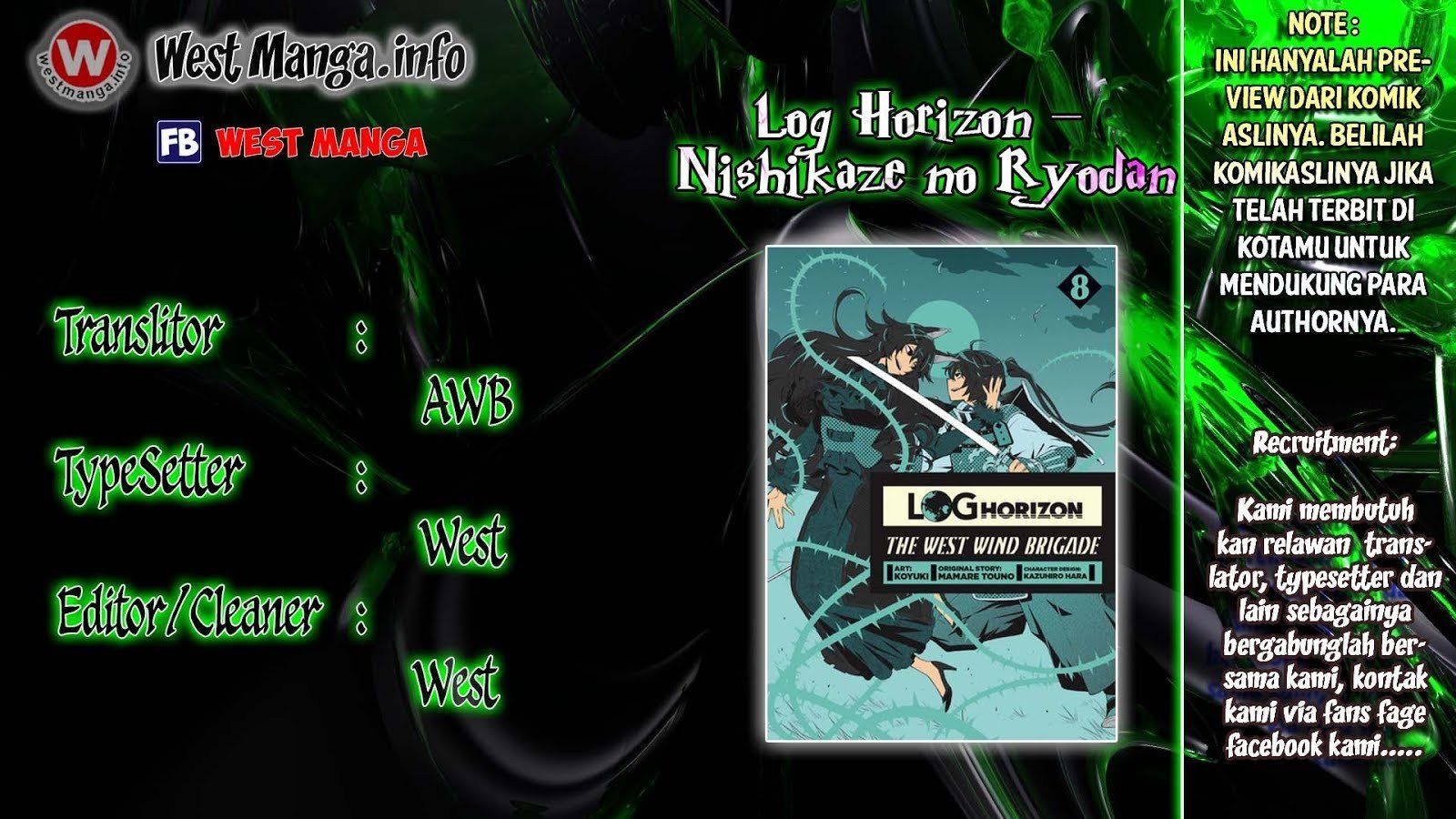 Baca Log Horizon – Nishikaze no Ryodan Chapter 2  - GudangKomik