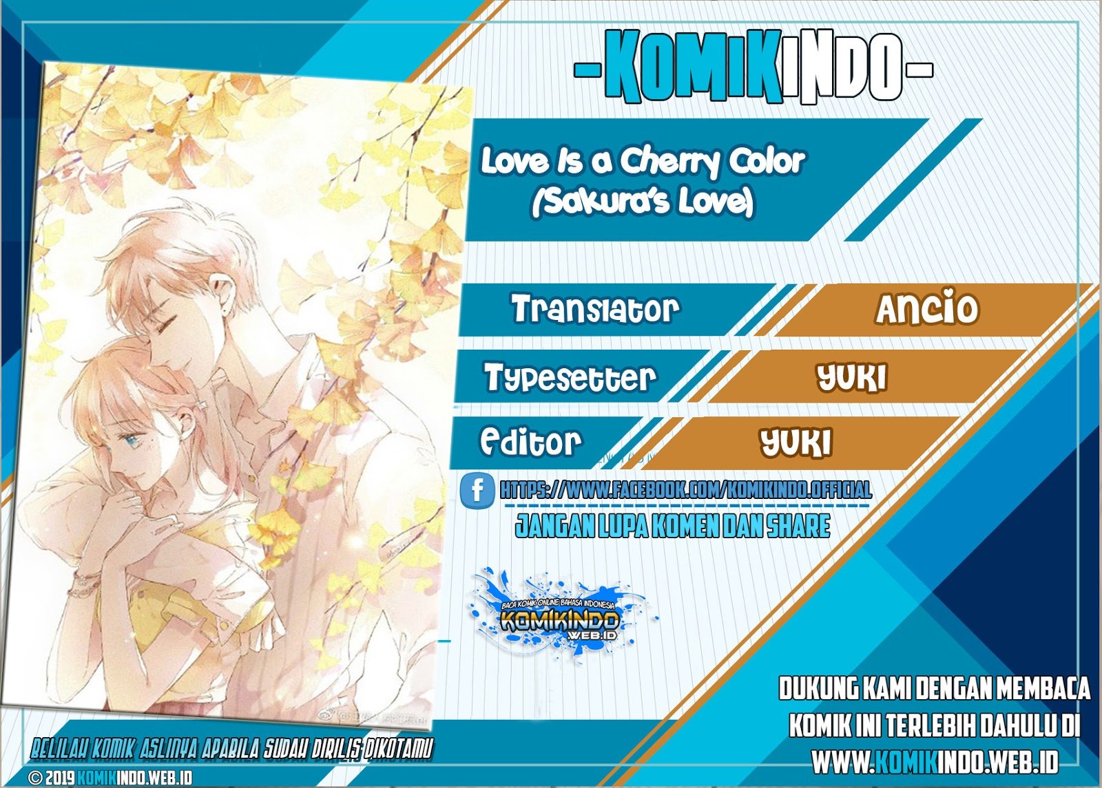 Baca Love is a Cherry Color Chapter 1  - GudangKomik