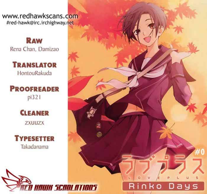 Baca Love Plus: Rinko Days Chapter 0  - GudangKomik