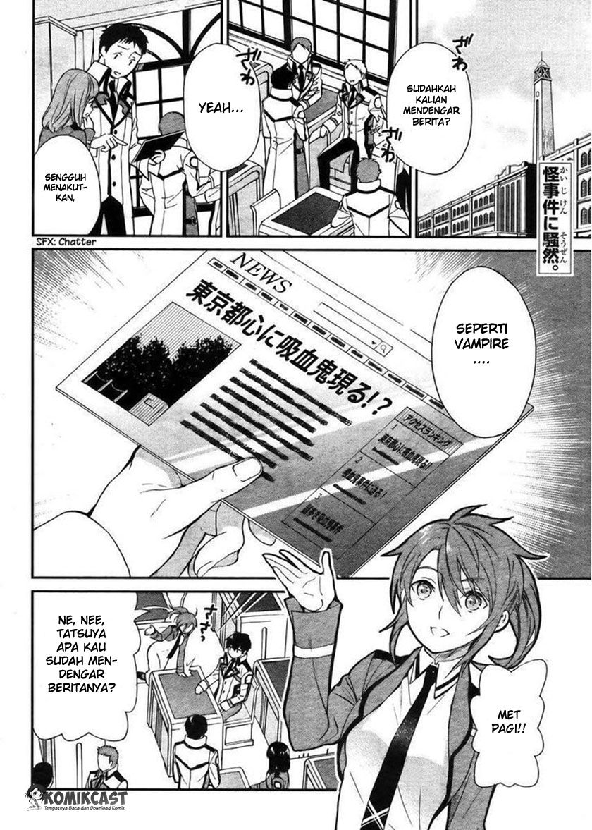 Baca Mahouka Koukou no Rettousei – Raihousha-hen Chapter 4  - GudangKomik