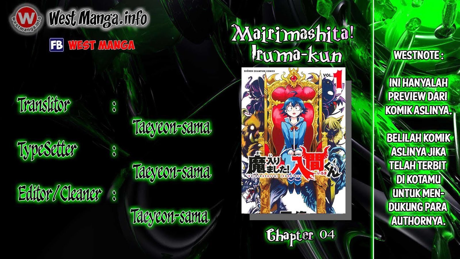 Baca Mairimashita! Iruma-kun Chapter 4  - GudangKomik
