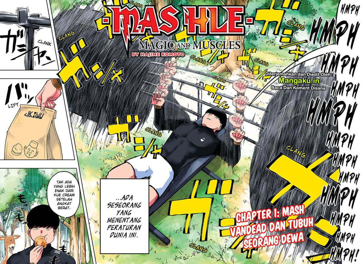 Baca Mashle: Magic and Muscles Chapter 1  - GudangKomik