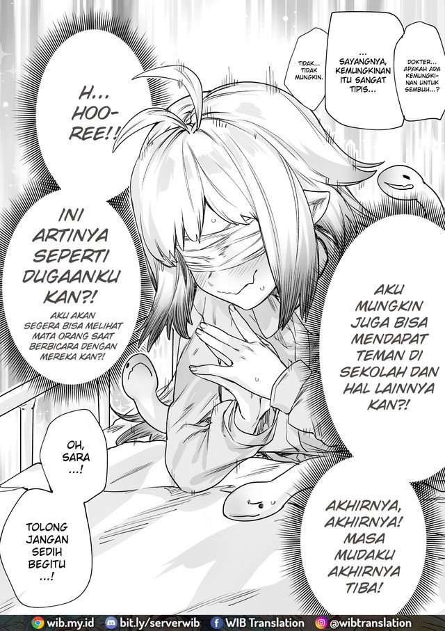 Baca Medusa-chan Realised She Has a Bad Case of Communication Disorder Chapter 0  - GudangKomik