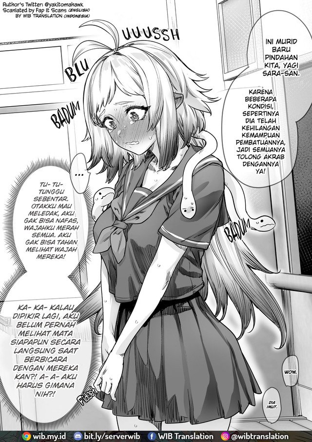 Baca Medusa-chan Realised She Has a Bad Case of Communication Disorder Chapter 0  - GudangKomik