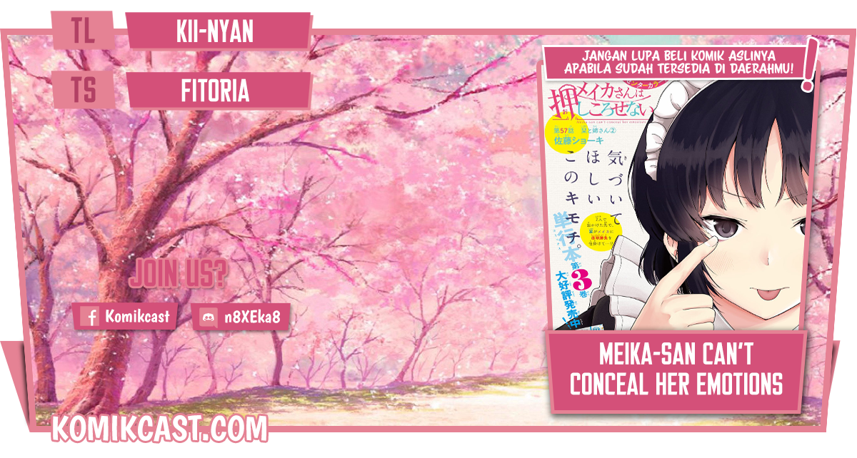 Baca Meika-san Can’t Conceal Her Emotions (Serialization) Chapter 21  - GudangKomik
