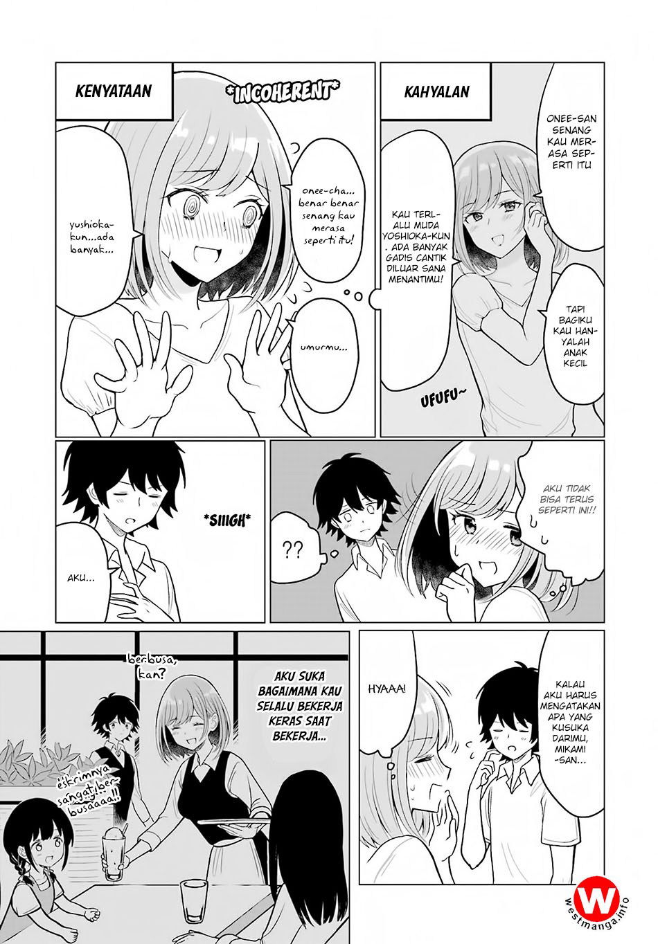 Baca Mikami-san wo Furimukasetai Chapter 1  - GudangKomik