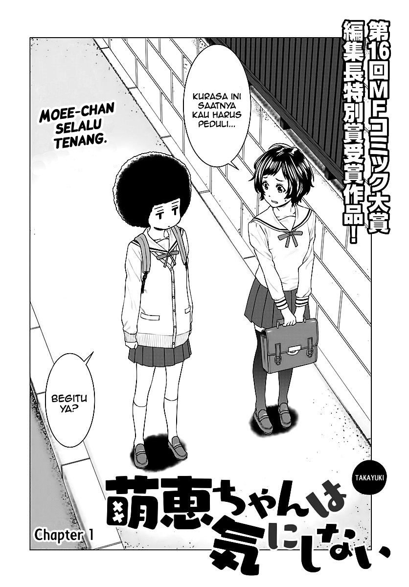 Baca Moee-chan wa Kinishinai Chapter 1  - GudangKomik