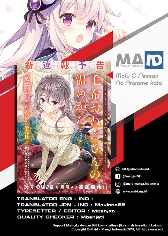 Baca Mofu O Neesan No Atatame-kata Chapter 1  - GudangKomik