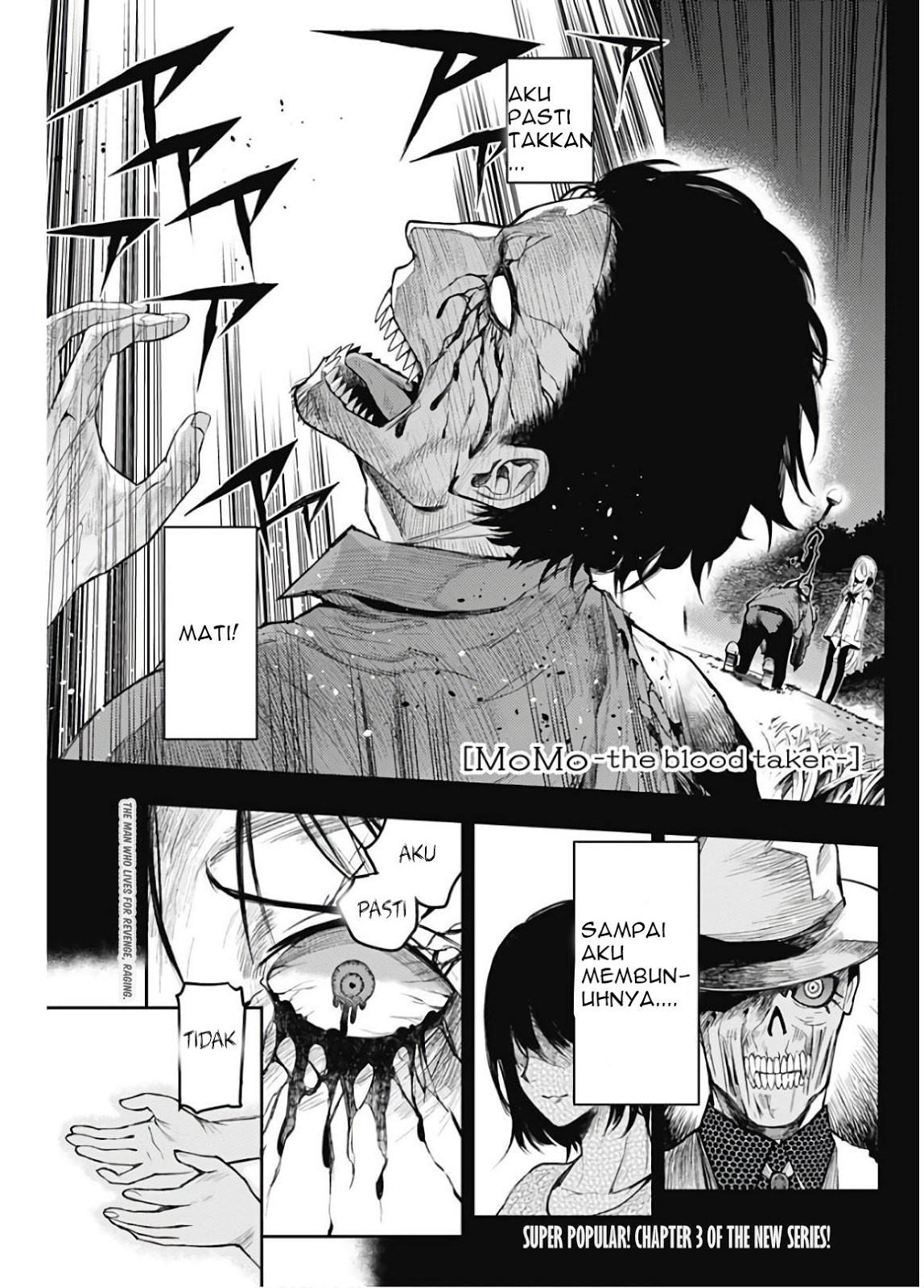 Baca MOMO: The Blood Taker Chapter 3  - GudangKomik