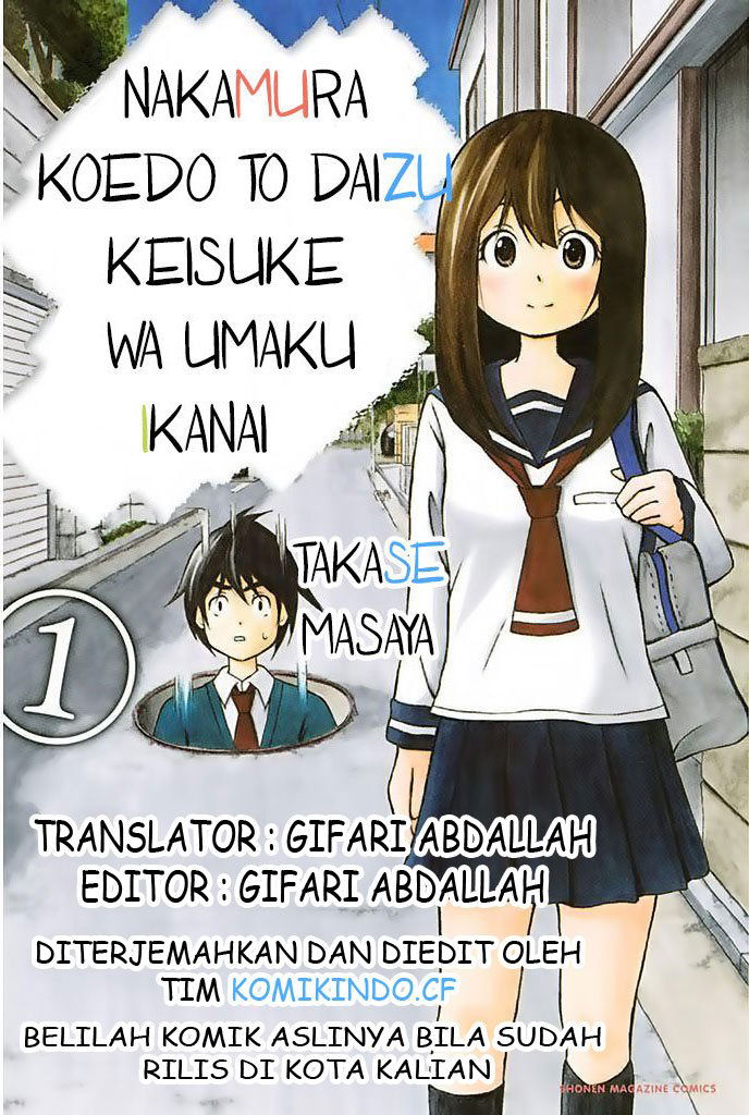 Baca Nakamura Koedo to Daizu Keisuke wa Umakuikanai Chapter 2  - GudangKomik