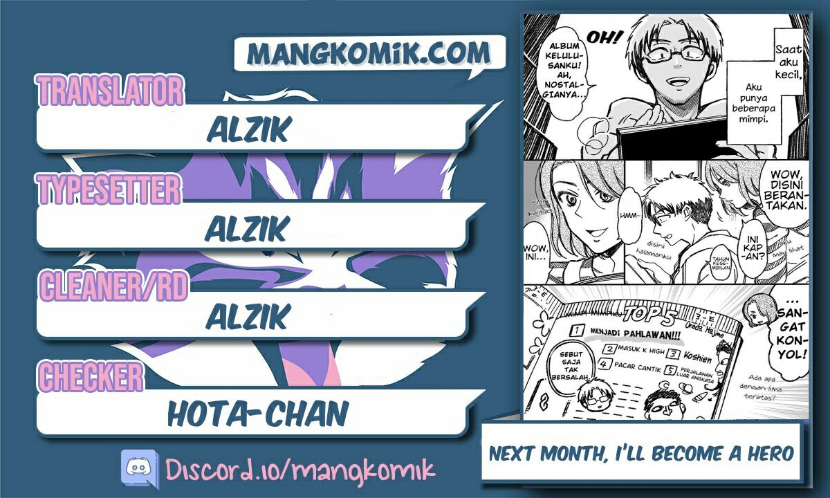 Baca Next Month, I’ll Become a Hero Chapter 0  - GudangKomik