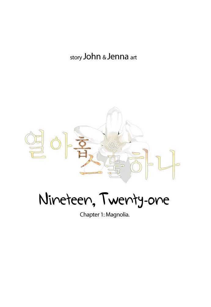 Baca Nineteen, Twenty-One Chapter 1  - GudangKomik