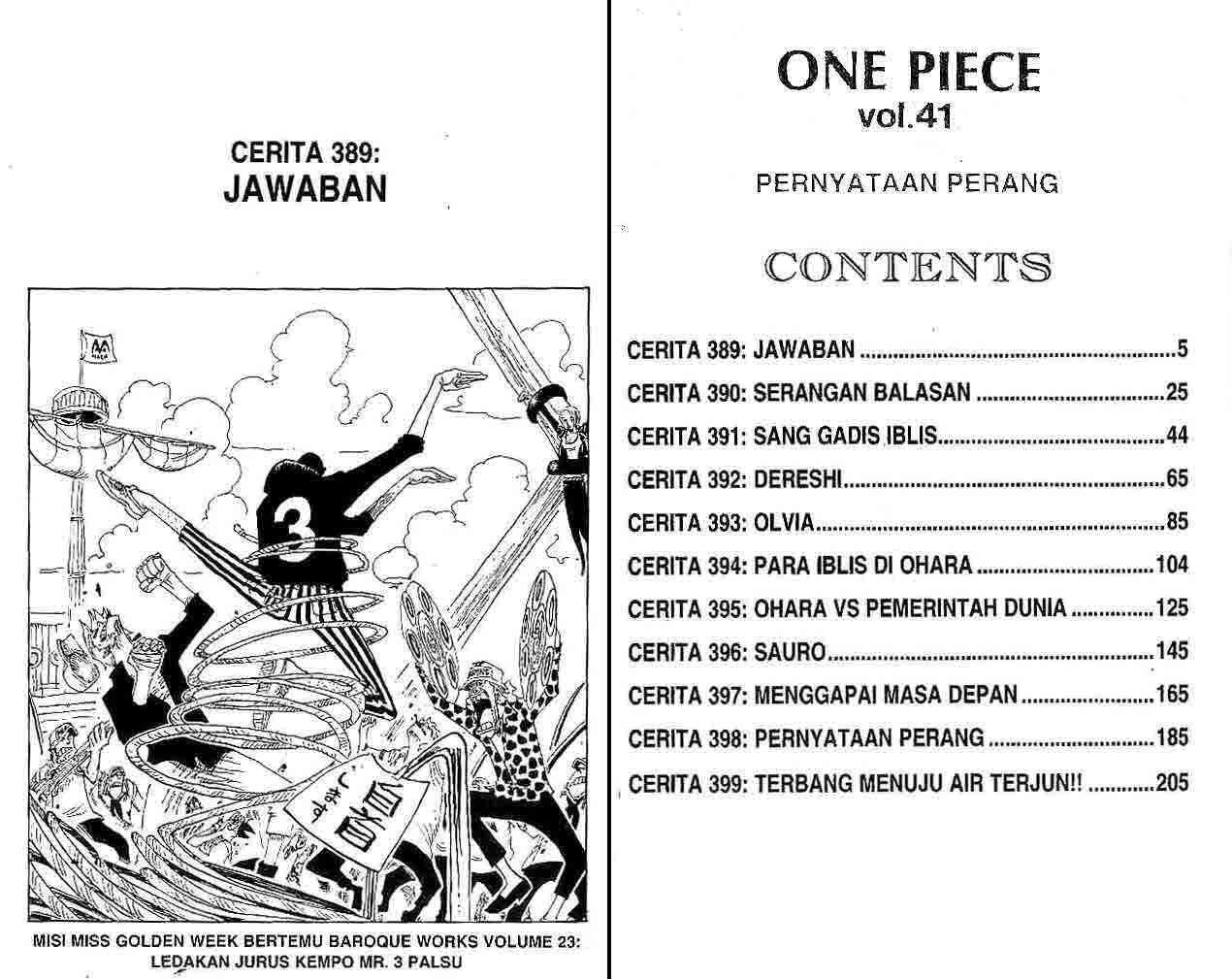 Baca One Piece Chapter 389  - GudangKomik
