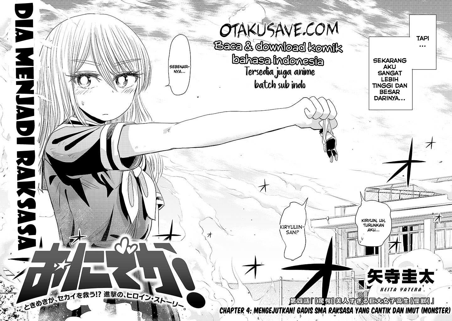Baca Oni-Deka! Chapter 4  - GudangKomik