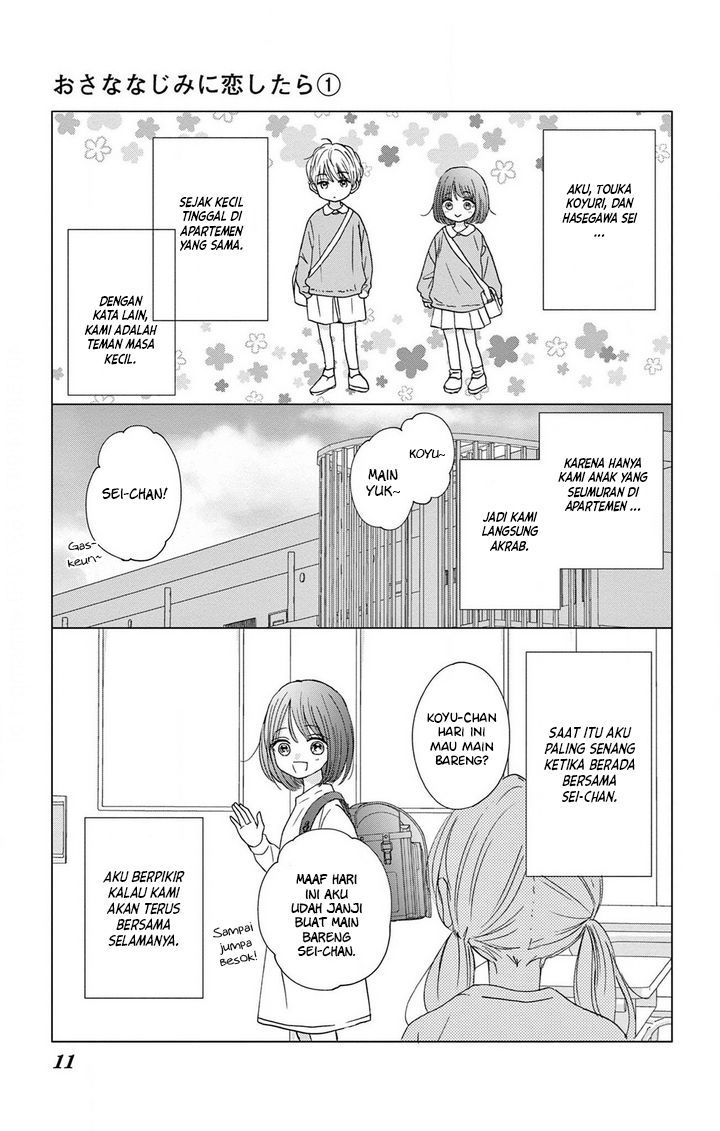 Baca Osananajimi ni Koishitara Chapter 1  - GudangKomik