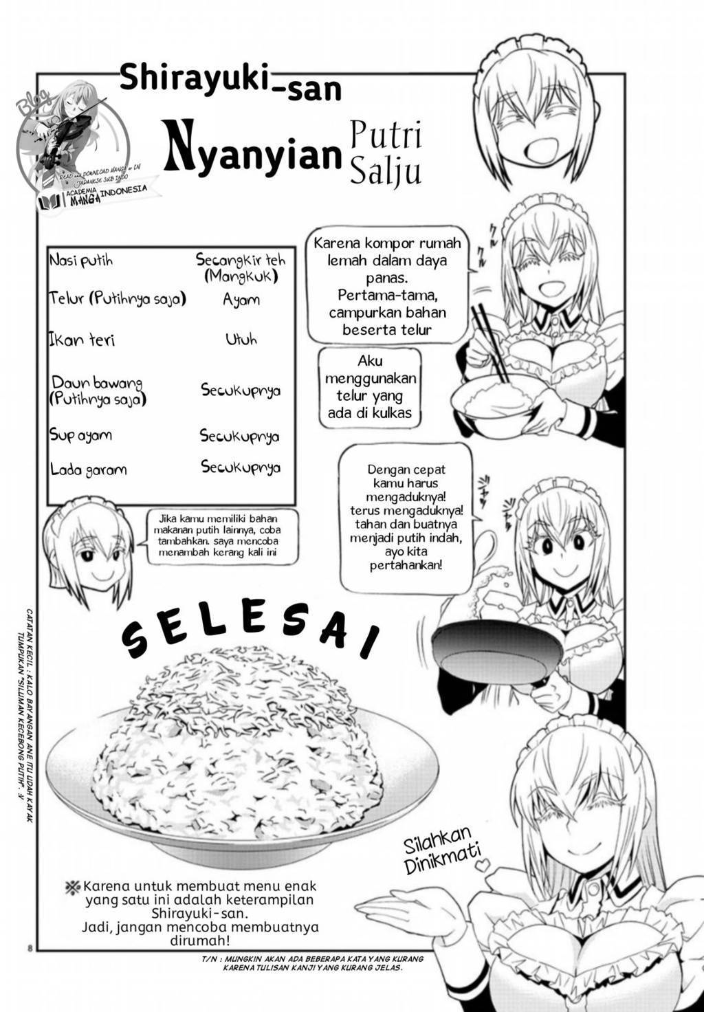 Baca Oshikake Maid Shirayuki-san Chapter 5  - GudangKomik