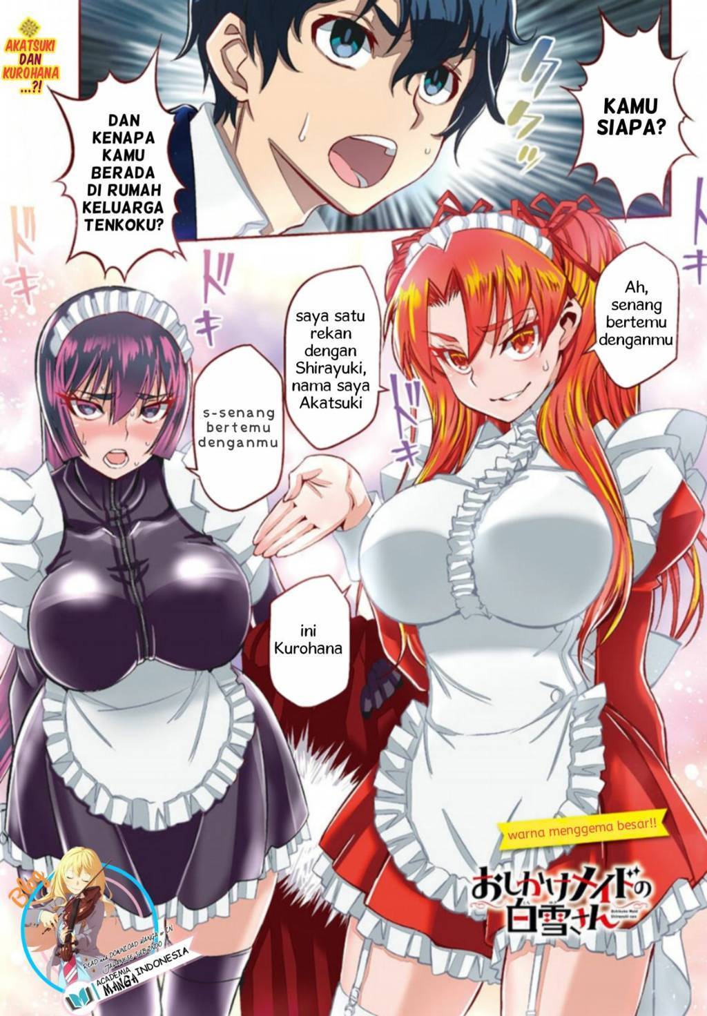 Baca Oshikake Maid Shirayuki-san Chapter 5  - GudangKomik