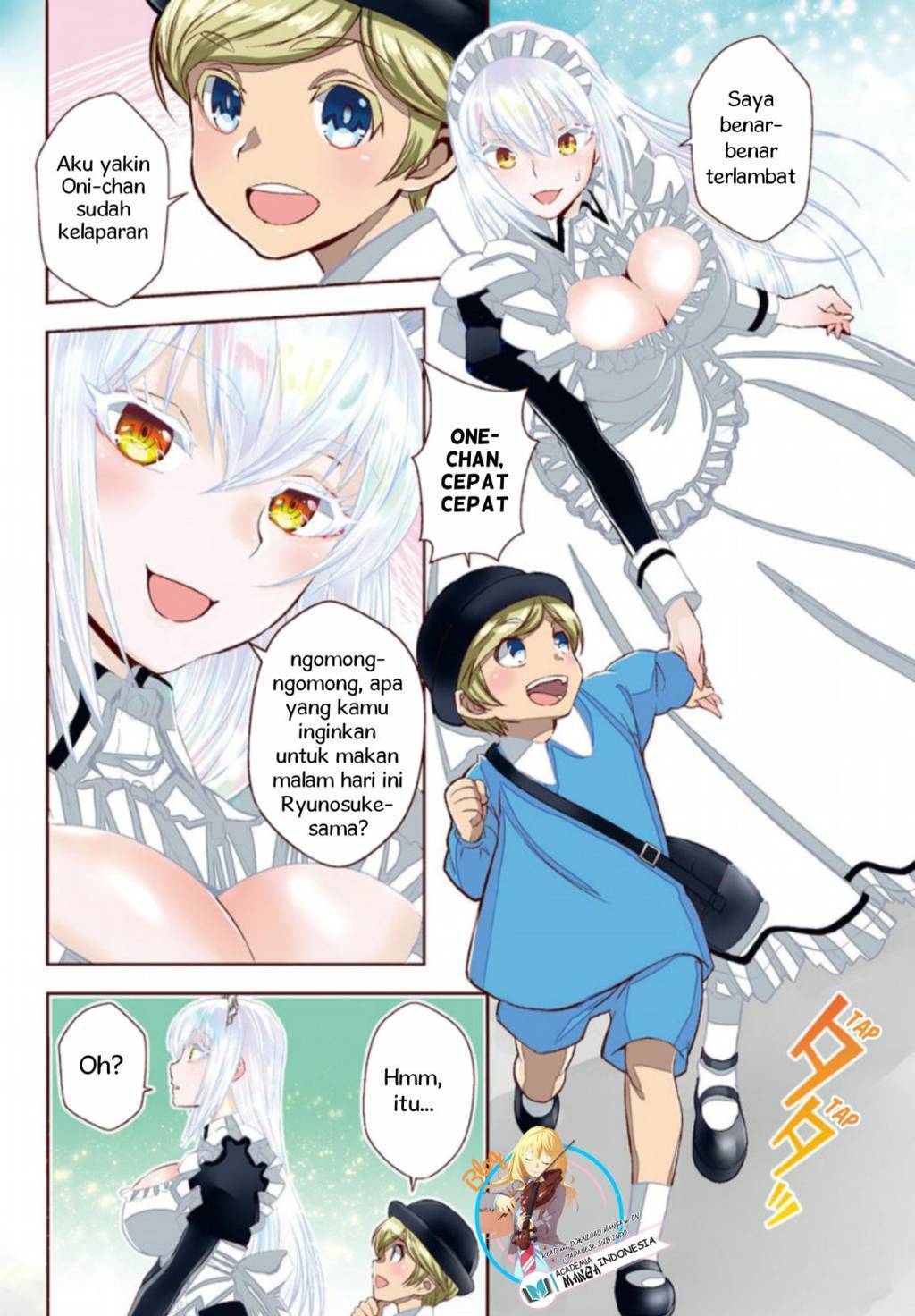 Baca Oshikake Maid Shirayuki-san Chapter 5  - GudangKomik