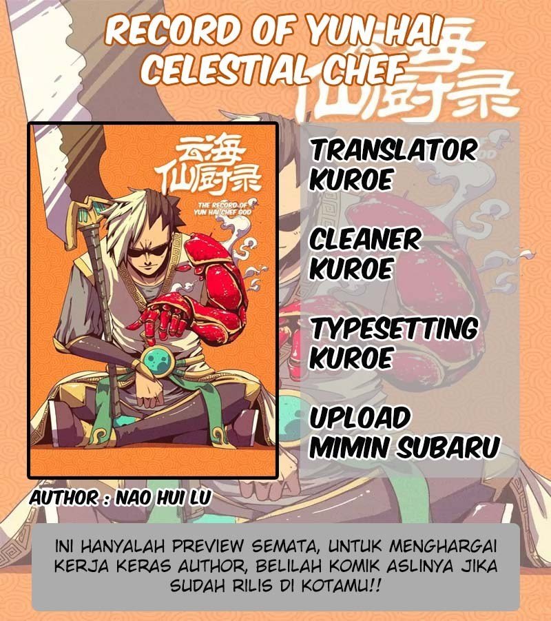 Baca Record of Yun Hai Celestial Chef Chapter 0  - GudangKomik