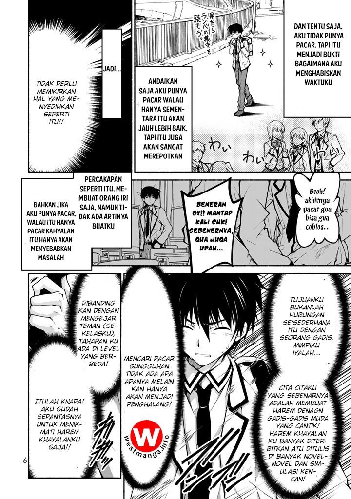 Baca Renai Harem Game Shuuryou no Oshirase ga Kuru Koro ni Chapter 1  - GudangKomik