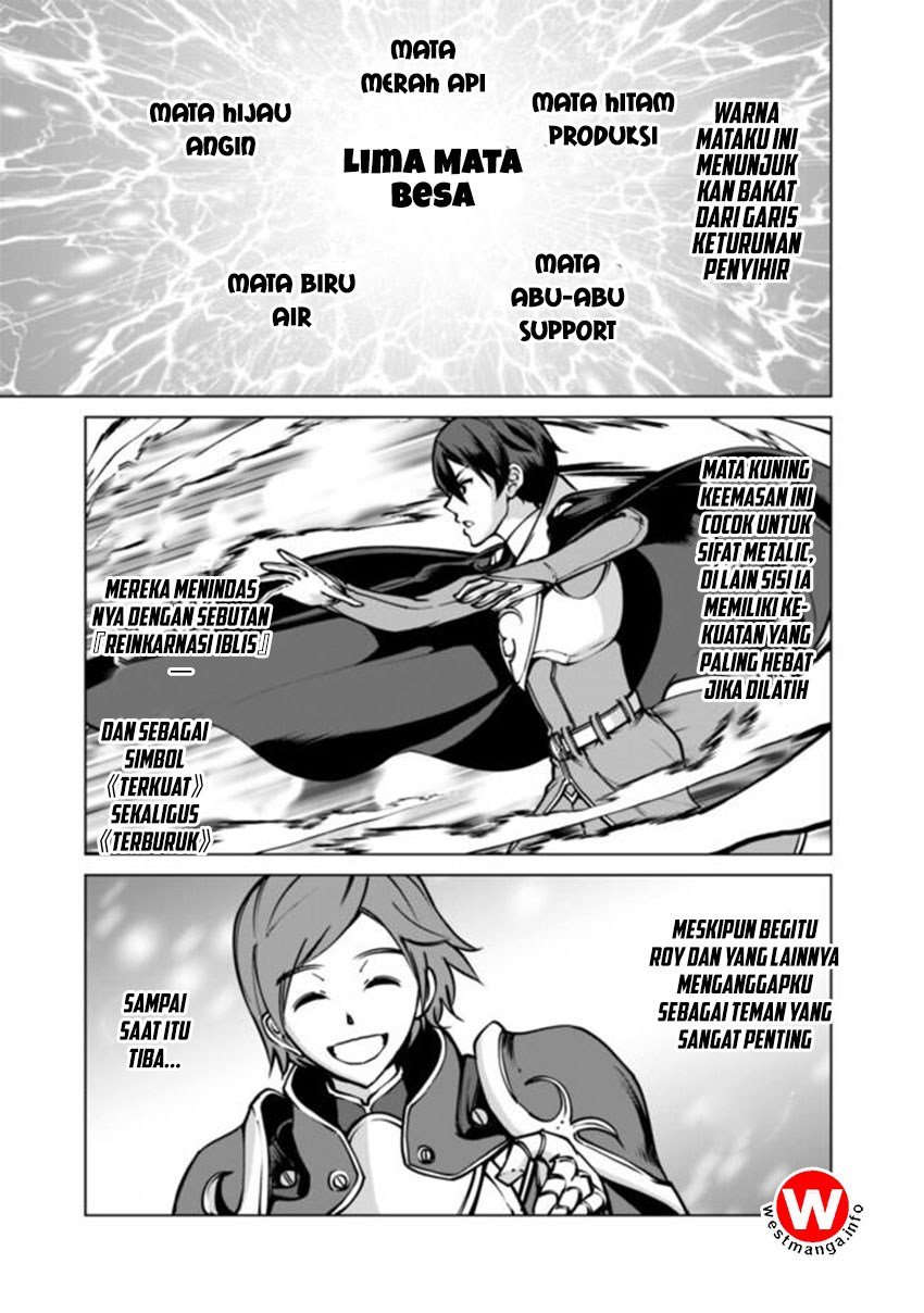Baca Rettou Me no Tensei Majutsushi Shiitage Rareta Moto Yuusha wa Mirai no Sekai o Yoyuu de Ikinuku Chapter 1  - GudangKomik