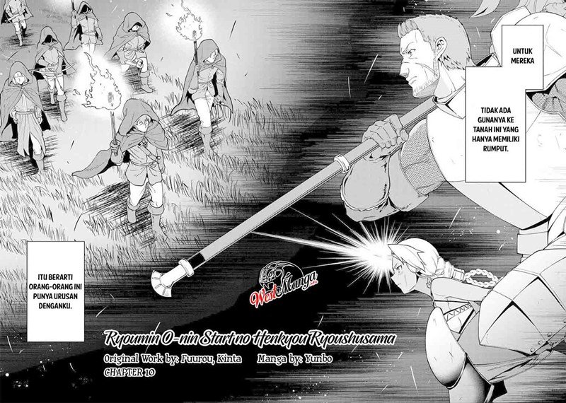 Baca Ryoumin 0-nin Start no Henkyou Ryoushusama Chapter 10  - GudangKomik