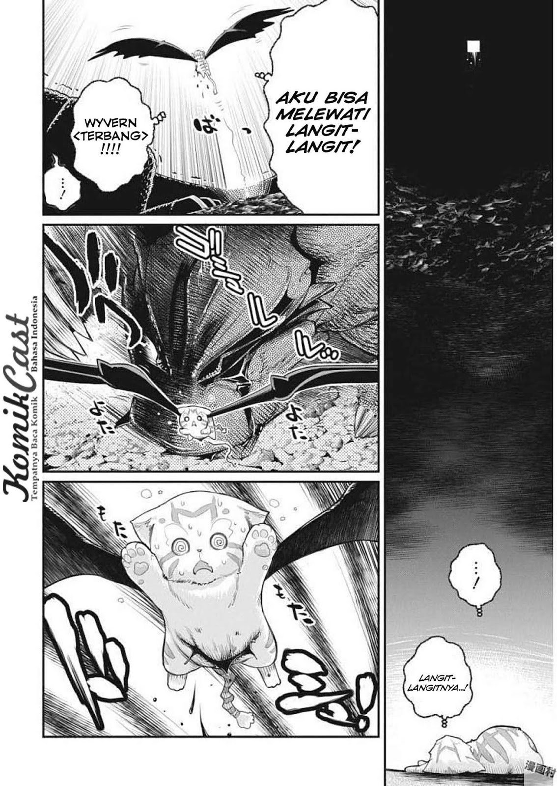Baca S-Rank Monster no Behemoth Dakedo, Neko to Machigawarete Erufu Musume no Kishi (Pet) Toshite Kurashitemasu Chapter 1  - GudangKomik