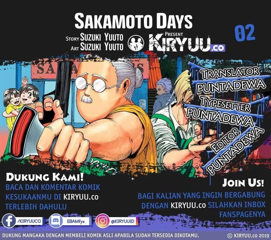 Baca Sakamoto Days Chapter 2  - GudangKomik