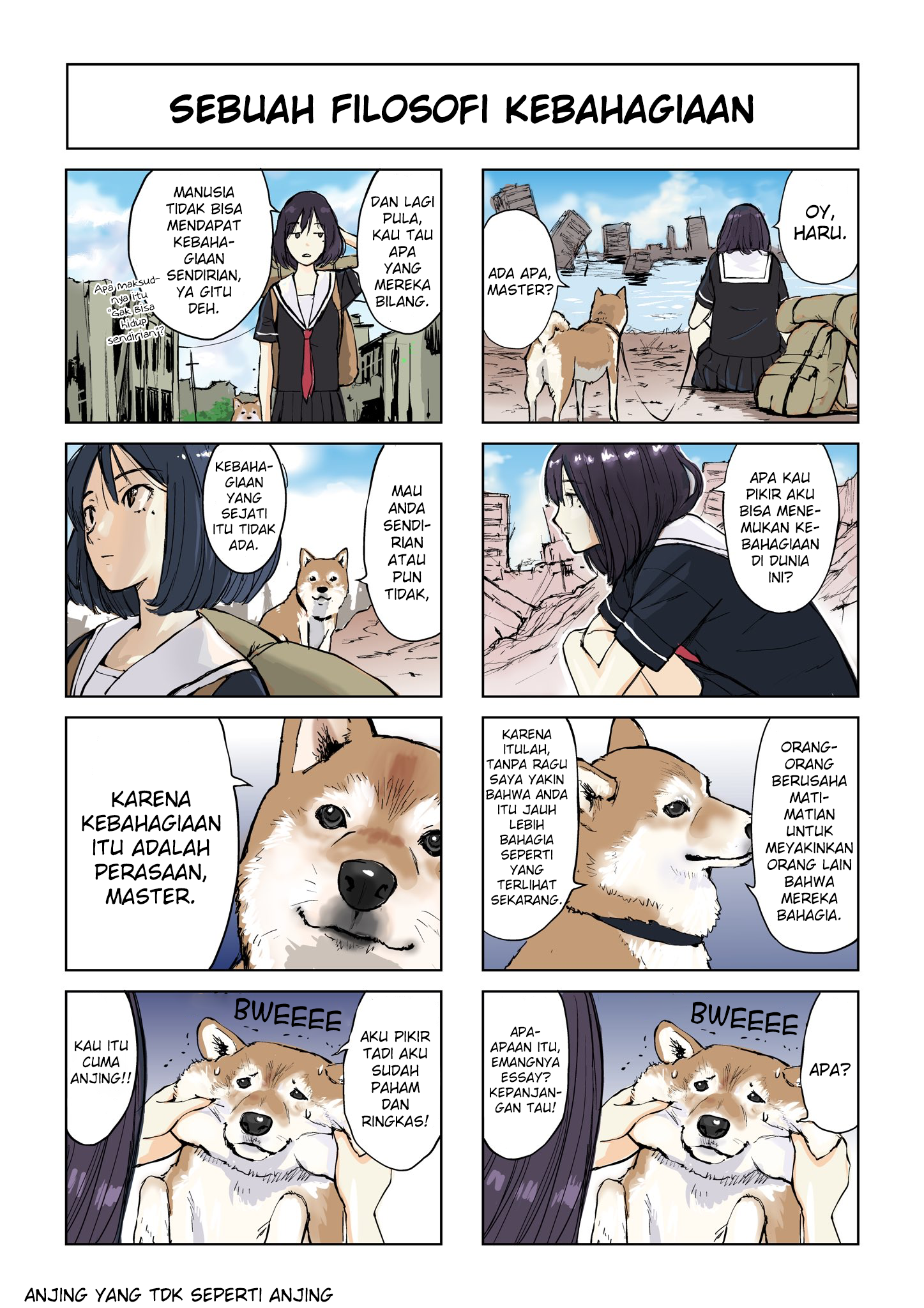 Baca Sekai no Owari ni Shiba Inu to Chapter 1  - GudangKomik