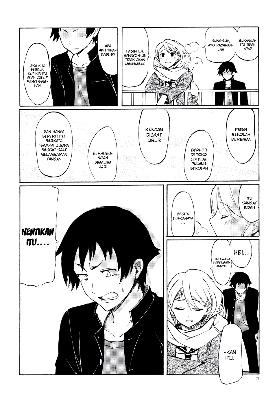 Baca Semete, Ano Yuki no You ni Chapter 1  - GudangKomik