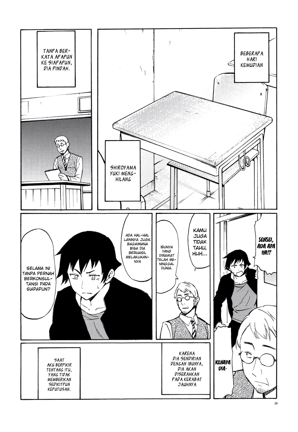 Baca Semete, Ano Yuki no You ni Chapter 1  - GudangKomik