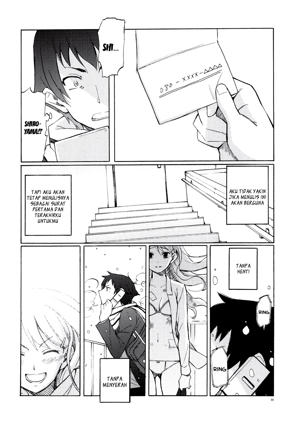 Baca Semete, Ano Yuki no You ni Chapter 1  - GudangKomik