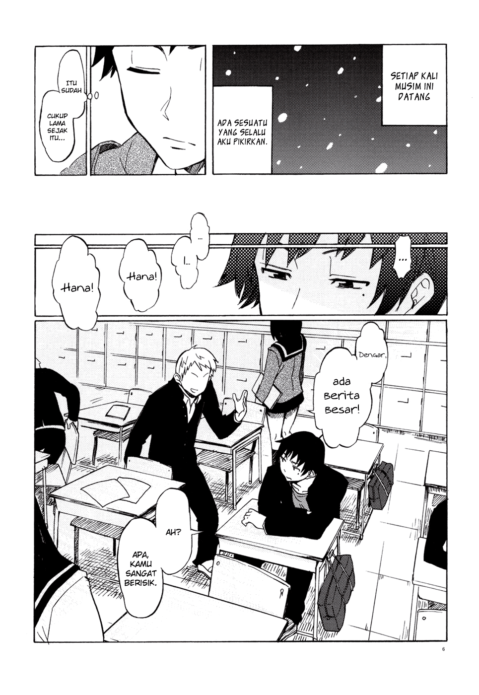 Baca Semete, Ano Yuki no You ni Chapter 1  - GudangKomik