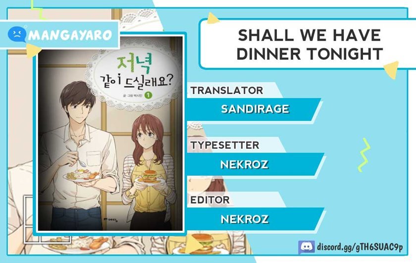 Baca Shall We Have Dinner Tonight? Chapter 0  - GudangKomik