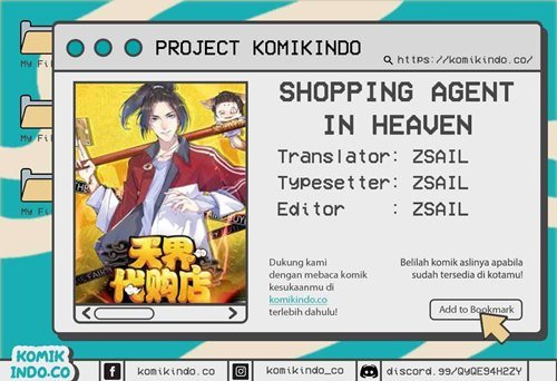 Baca Shopping Agent in Heaven Chapter 1  - GudangKomik