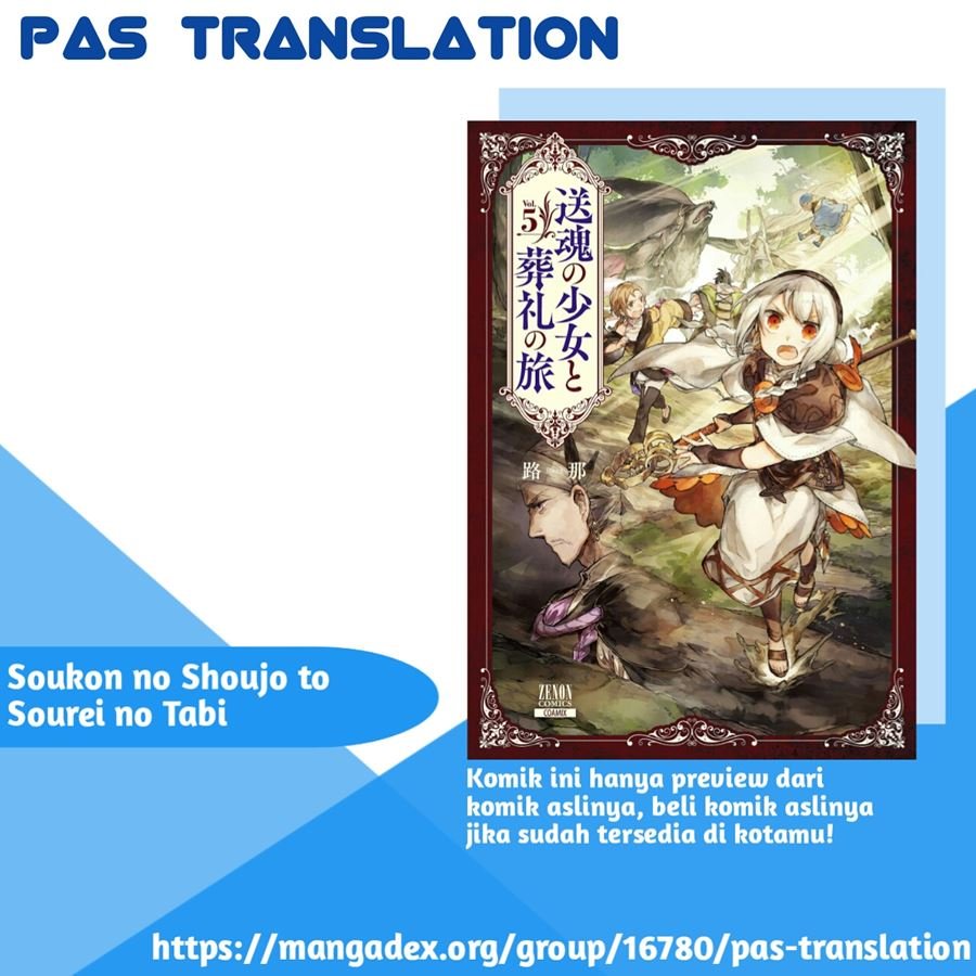 Baca Soukon no Shoujo to Sourei no Tabi Chapter 1.2  - GudangKomik