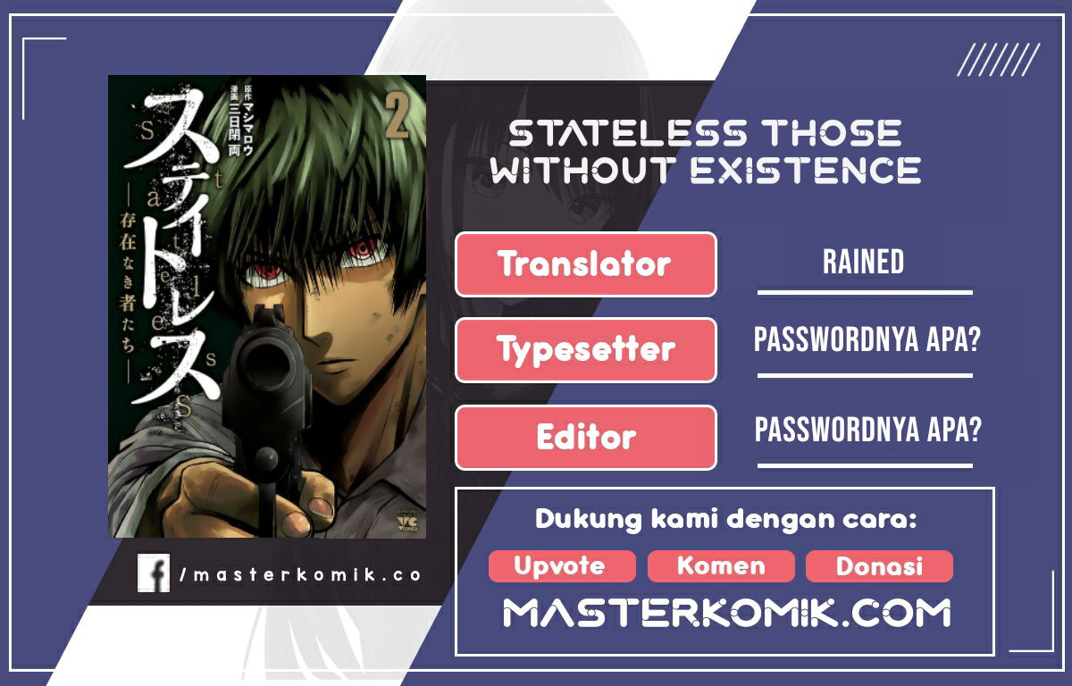 Baca Stateless -Those Without Existence- Chapter 1.2  - GudangKomik