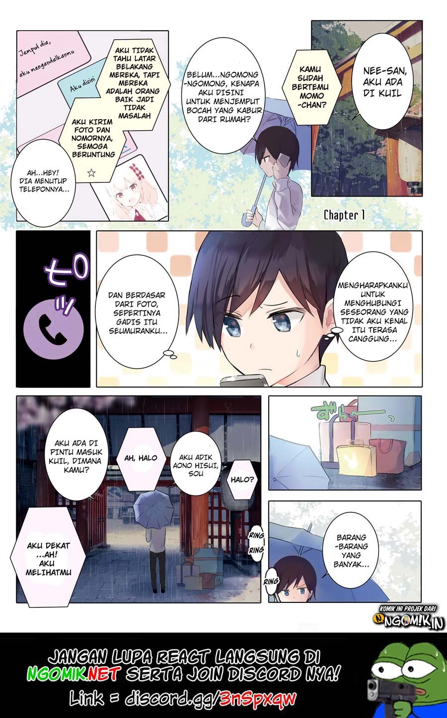 Baca Suki koso momo no Jouzu nare! Chapter 1  - GudangKomik