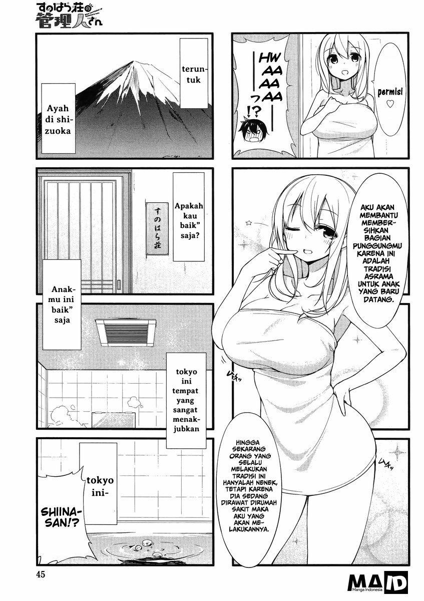 Baca Sunoharasou no Kanrinin-san Chapter 1  - GudangKomik