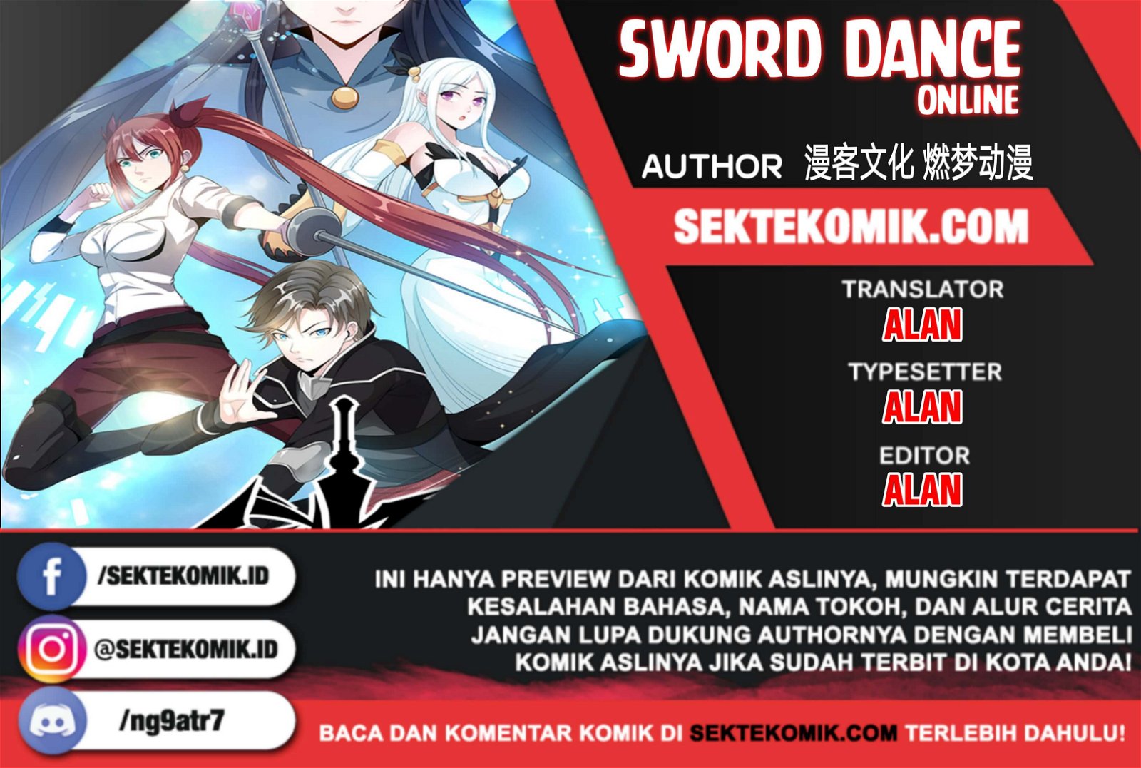 Baca Sword Dance Online Chapter 3  - GudangKomik