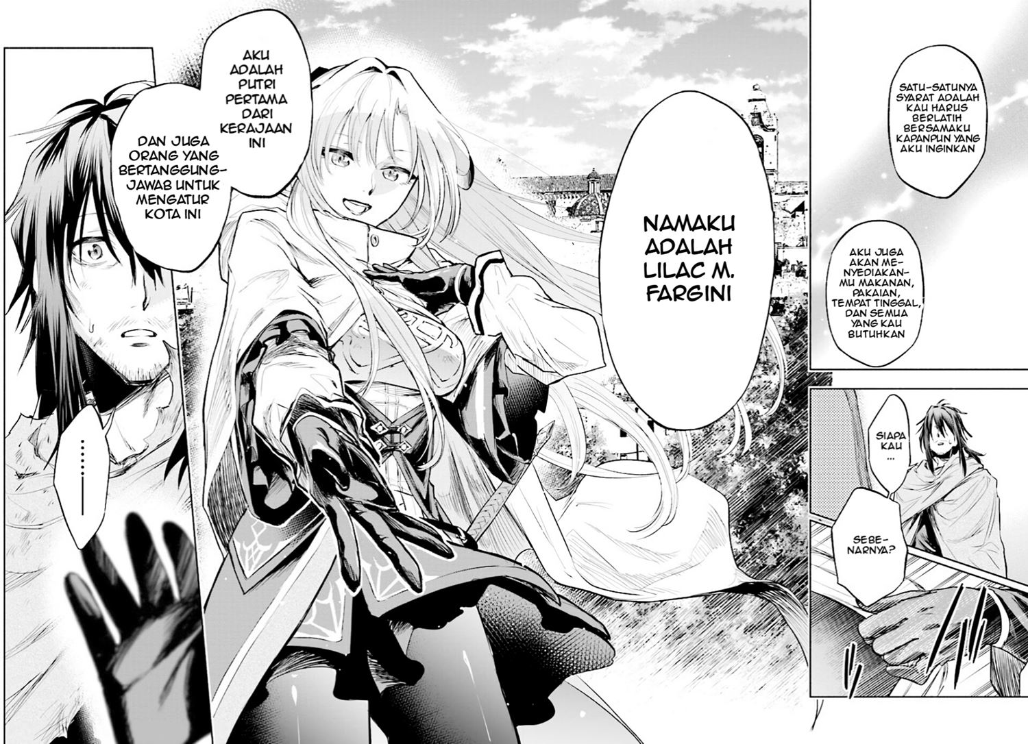 Baca Tatoeba Ore ga, Champion kara Oujo no Himo ni Job Change Shita to Shite (Story of an “Unemployed” Champion and a Princess Who Together Find Their Happiness) Chapter 0  - GudangKomik