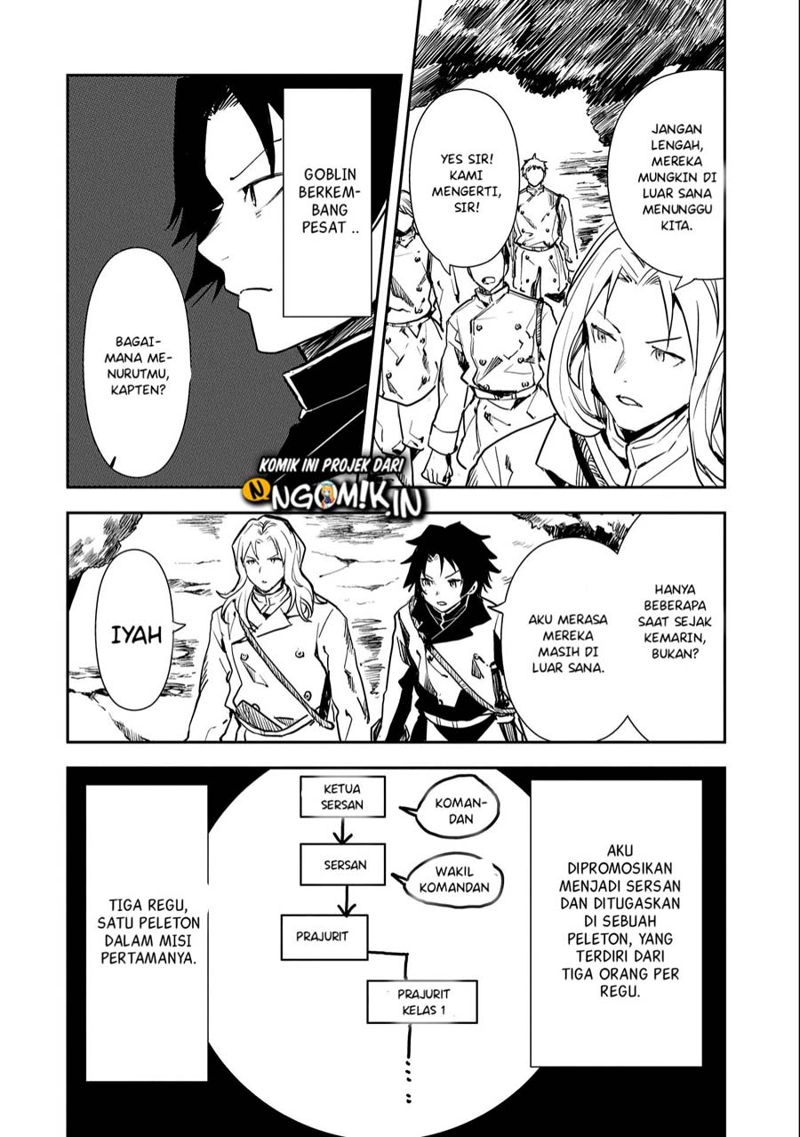 Baca Tensei Shitara Heishi Datta? Akai Shinigami to Yobareta Otoko (When I Reincarnated I Was a Soldier?! ~A Man Called the Red Shinigami~) Chapter 1.2  - GudangKomik